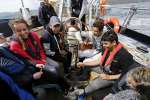 Teenagers from Syria and Ireland learn to sail together off the coast of West Cork, Ireland. The teens, who all live in Ballaghaderreen in County Roscommon, are learning sailing skills as well as teamwork.