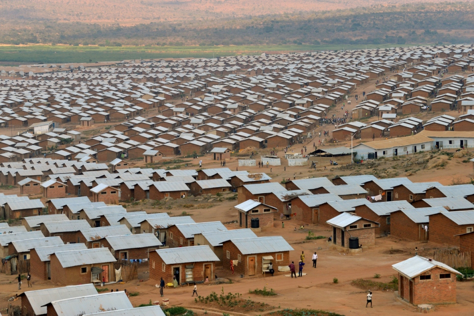 مخيم ماهاما للاجئين في رواندا. 
