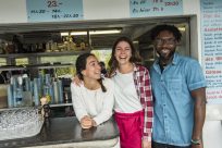 Buvette nigériane au Refugee Food Festival de Genève