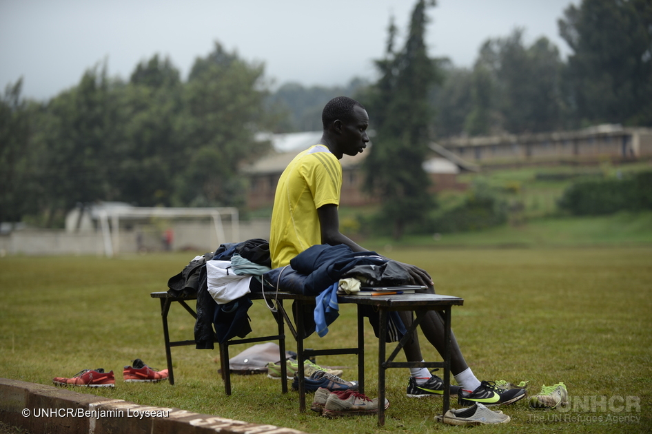 Kenya. Refugee athletes train for Rio 2016 Olympic Games