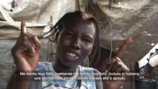 Kenia: Mensaje para Rose, de #TeamRefugees, desde el campamento de Kakuma