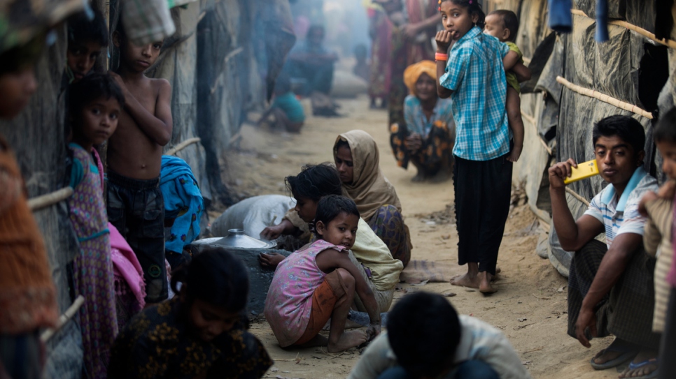 Many Rohingya refugees who fled the October 2016 violence in Myanmar live in overcrowded makeshift sites in Cox's Bazar, Bangladesh.