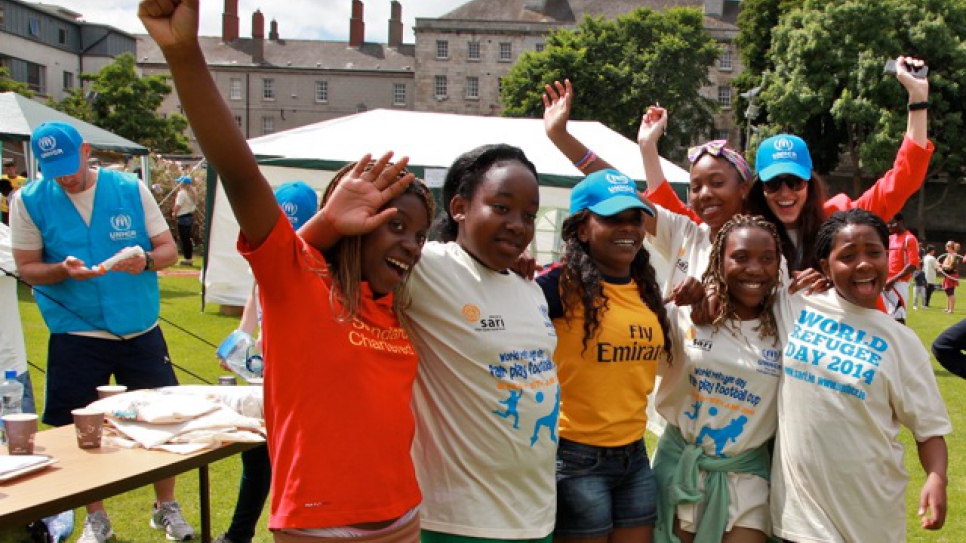 World Refugee Day Fair Play Cup 2014 in Dublin, Ireland 