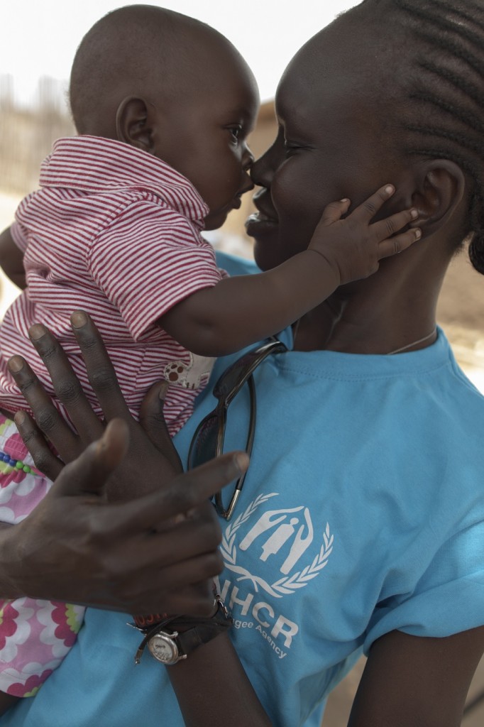 Alek Wek in South Sudan