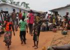Newly arrived refugees northern DRC