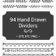 Hand Drawn Dividers