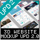 3D Website Display Mockup - GraphicRiver Item for Sale