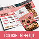 Cookie Shop Tri-Fold Menu