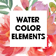 Garden Flowers Watercolor Set