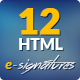 InSpired 12 HTML Professional E-Signatures - GraphicRiver Item for Sale