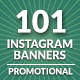Instagram Banners Promo - GraphicRiver Item for Sale