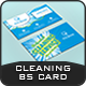 Cleaning Services Business Card Templates