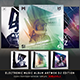 Electro Music Album Artworks CD/DVD Template Bundle Vol. 2 DJ Edition