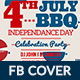 4th of July BBQ Facebook Cover