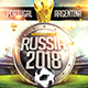 Russia World Cup Soccer Flyer - GraphicRiver Item for Sale