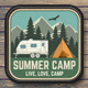 Summer Camp Patches