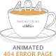 Animated 404 Error Page