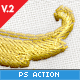 Realistic Embroidery - Photoshop Actions - GraphicRiver Item for Sale