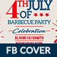 4th of July BBQ Facebook Cover