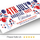 4th of July BBQ Facebook Covers