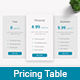 Minimal Pricing Table