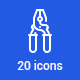 20 Tools Icons