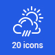 20 Weather Icons