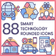 Technology Icons - Rounded