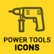 Power Tools Icons Set