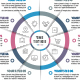 Business Circle Infographics with 10 Steps