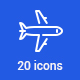 20 Travel Icons