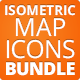 Isometric Map Icons - Bundle - GraphicRiver Item for Sale