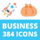 384 Business Icons