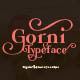 Gorni Typeface