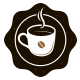 Coffee Emblem Creative Logo
