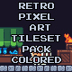 Retro Pixel Art Tileset Pack Colored Version