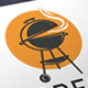 Barbecue Grill Logo Template