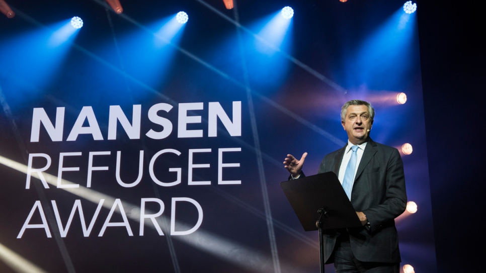 United Nations High Commissioner for Refugees, Filippo Grandi tells the 2017 Nansen Refugee Award ceremony how key education is to refugees.