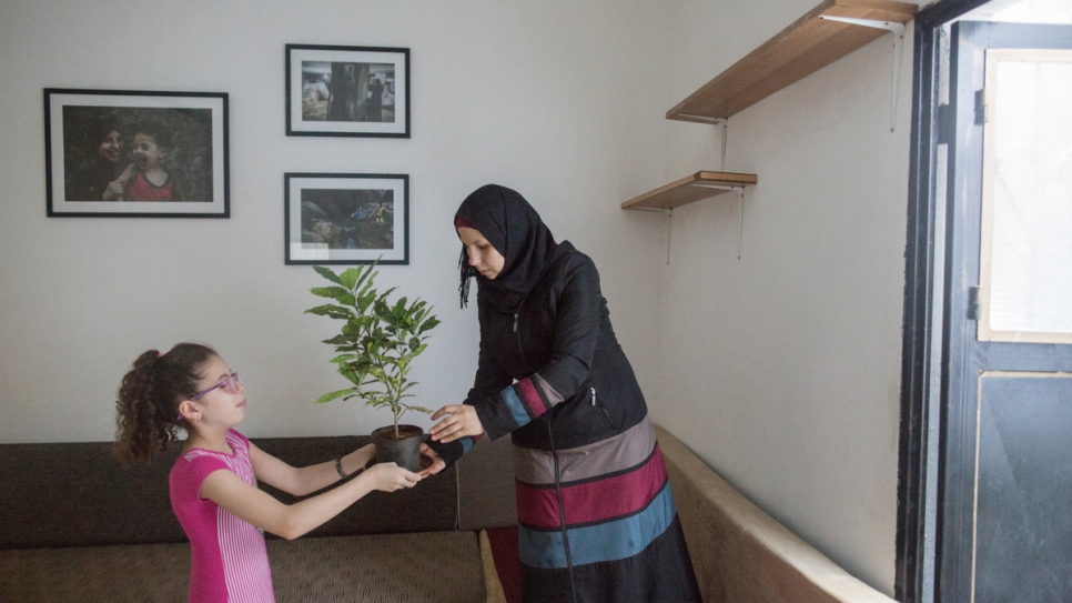 Haela says the renovation has had a positive impact on the lives of her children. 