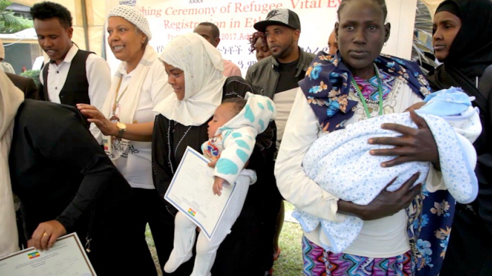 Ethiopia: With historic registration drive, refugees mark life's most vital events