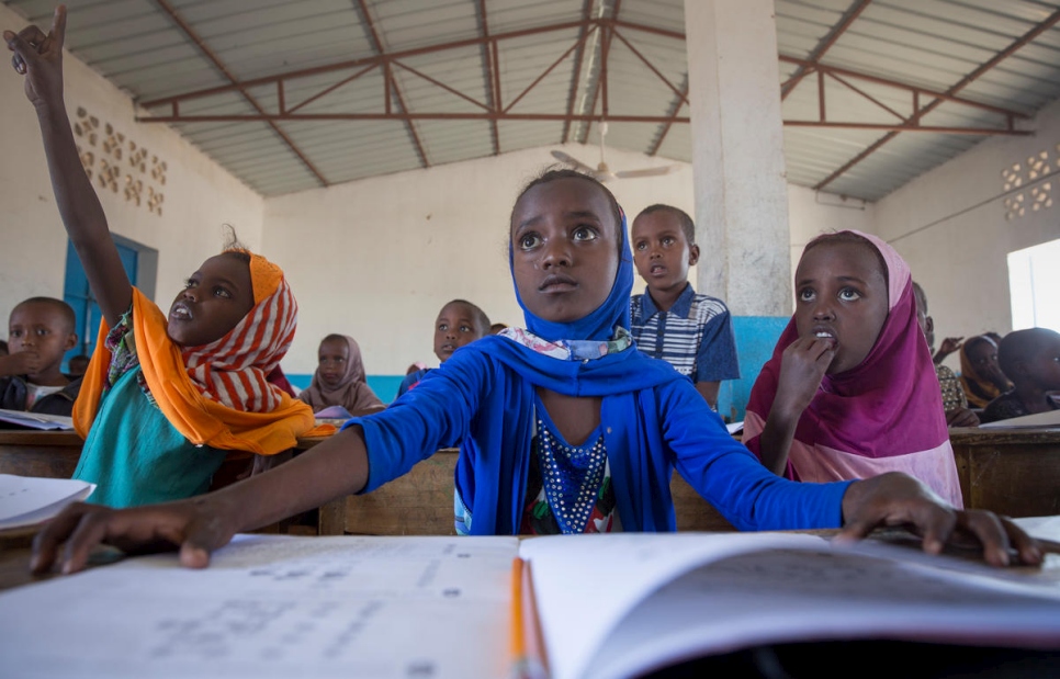 Djibouti. Education for refugees