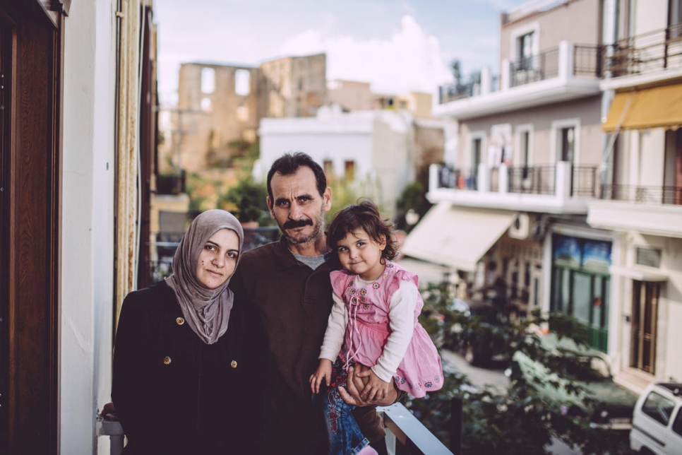 Greece. A Syrian family returns home to Crete after a century away