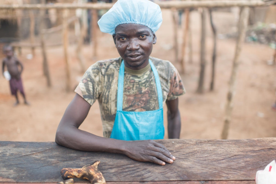 Democratic Republic of the Congo. South Sudanese refugees help themselves to survive