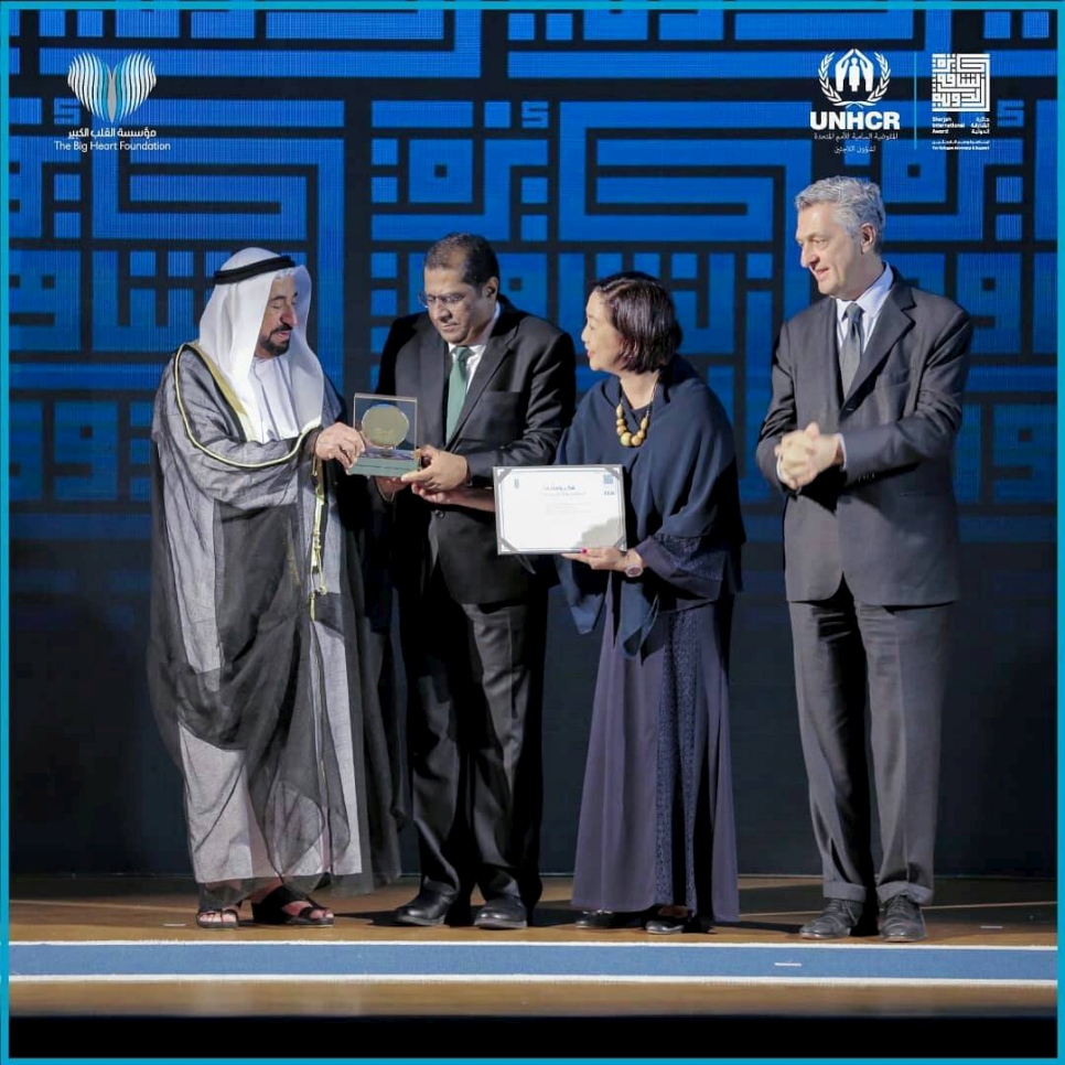Dignity for Children Foundation wins Sharjah award for Outstanding Work in Refugee Education 