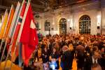 La réception organisée avant la cérémonie 2015 de remise de la distinction Nansen pour les réfugiés 