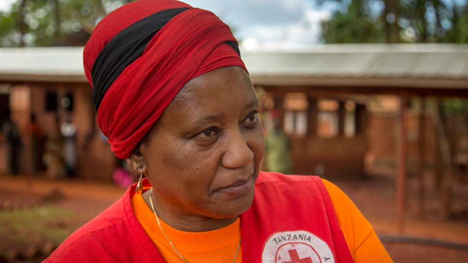 Dr Florence from the Tanzanian Red Cross Society.