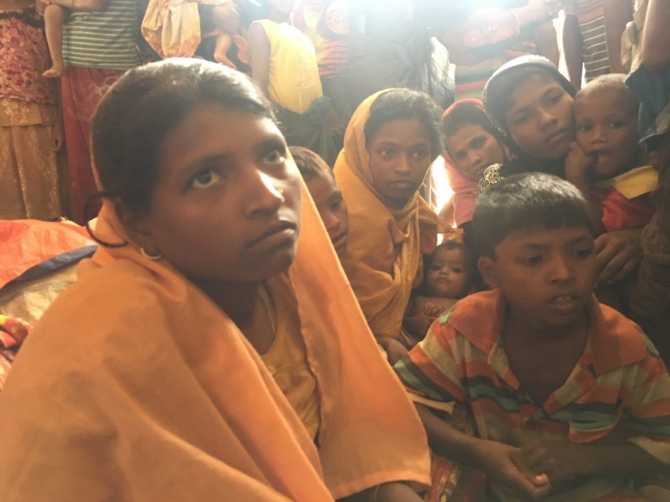 Bangladesh. Rohingya refugees