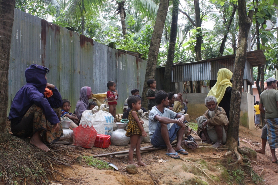 Bangladesh. Rohingya new arrivals