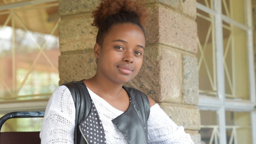 Rwandan refugee and recipient of German education scholarship, DAFI, gives back