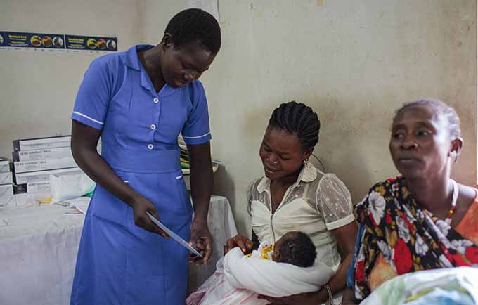 Displaced by crisis, South Sudan midwifery students focus on saving mothers